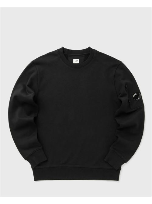 SWEATSHIRTS - CREW NECK C.P.COMPANY | RCCMSS713A005086W999  BLACK